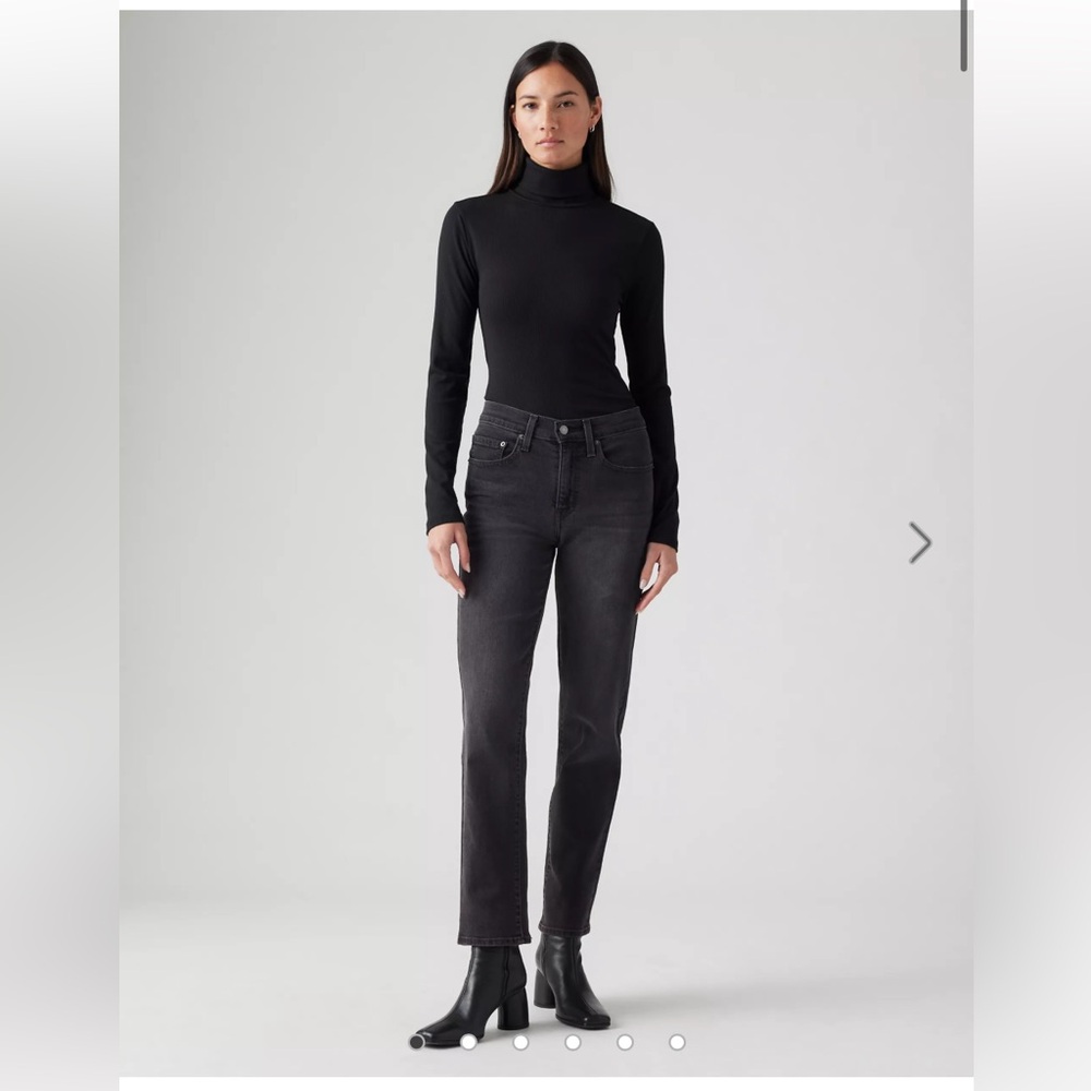 Women’s Levi’s High Rise Straight Black Size 29